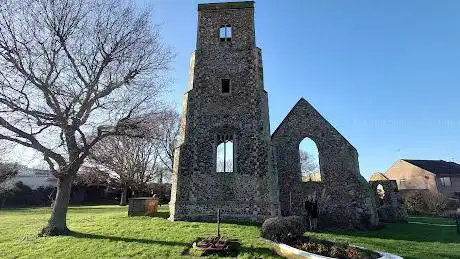 Hopton St Margarets Ruined Church.