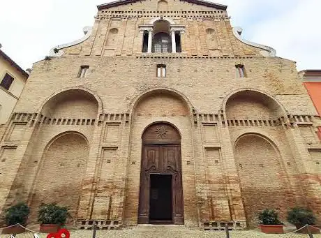 Monumental Conventual Church of Saint John the Baptist - historic centre city block - Pesaro - Italy