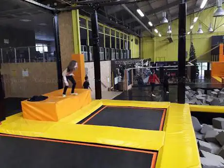 Yellow Jump Trampoline Park