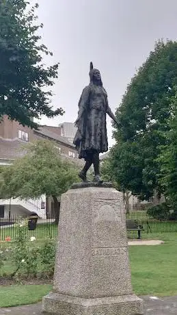 Statue of Princess Pocahontas