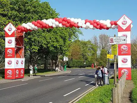 London Marathon Playing Field Greenwich