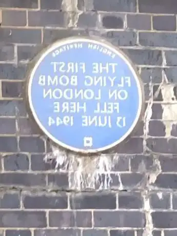 Railway Bridge Blue Plaque