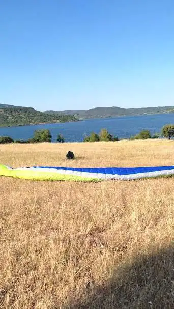 Gonflage parapente Salagou - Les Vailhés