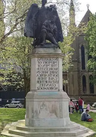 Boer war statue