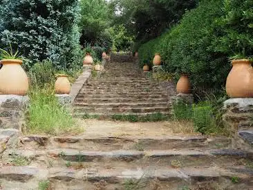 L'escalier monumental du Rayol