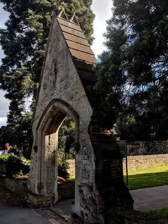 Gateway At Mansfield Cemetery