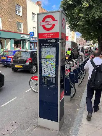 Santander Cycles: Parkway  Camden Town