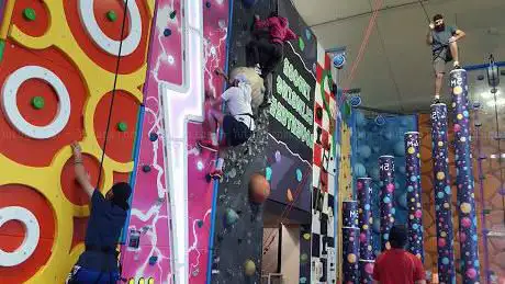 Indoor Climbing Adventure in the Sports Plaza