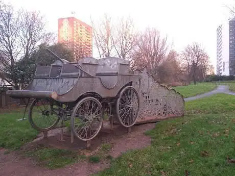 Lanchester Car Monument