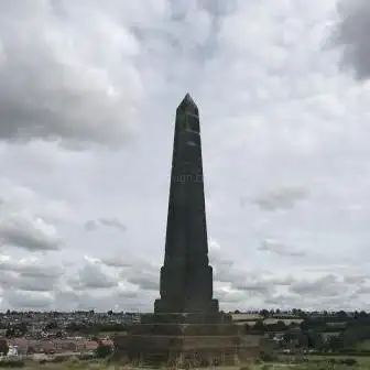 Obelisk on site of Chapel of St Leonard on Hoo Hill