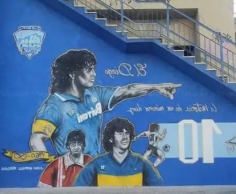 Murales Diego Armando Maradona