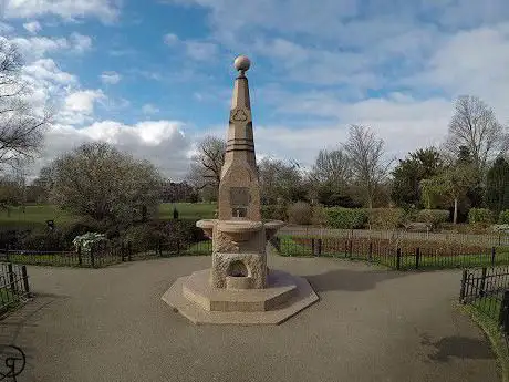 Joseph Beck memorial fountain