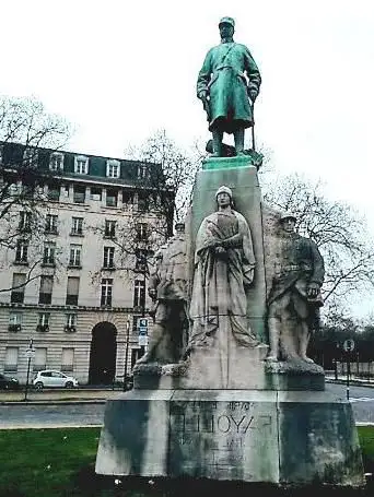 Statue of Marie Emile Fayolle