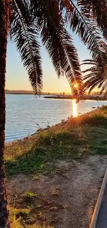 Coucher de soleil sur l'etang du Prevost