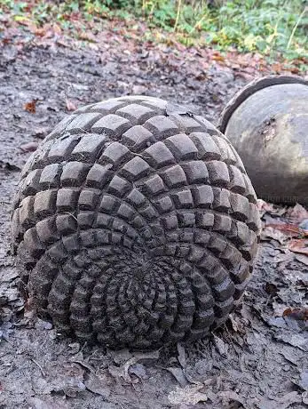 Acorn sculpture