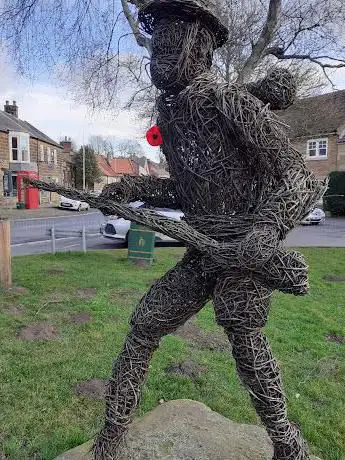 Willow Soldier Sculpture