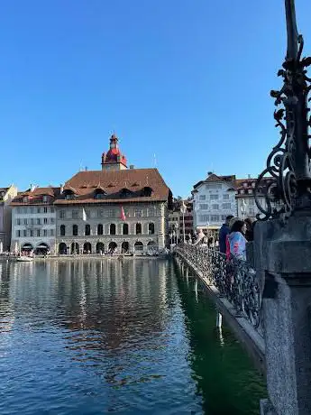 Town hall clock tower