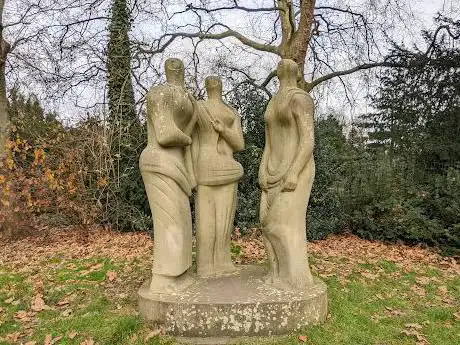 Three Standing Figures