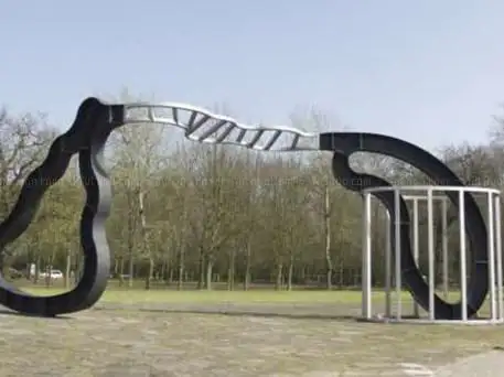 Sculpture: Let's Not Be Stupid by Richard Deacon