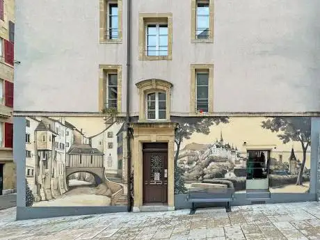 Passage des Boucheries Mural