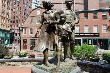 Boston Irish Famine Memorial