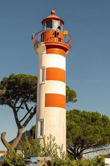 The Red Lighthouse of La Rochelle