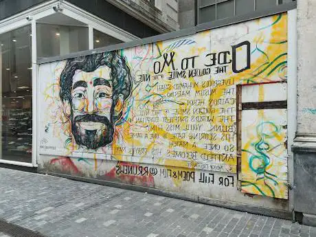 Salah mural