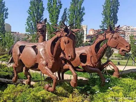 Escultura Caballs Forjats | Camps Elisis