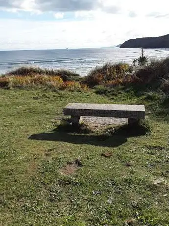 Winston Graham Memorial Bench