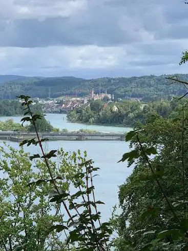 Aussichtspunkt neues Wasserkraftwerk Rheinfelden