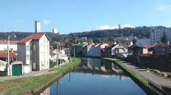 Vue depuis le pont 'Rue Charles Dusaulx'