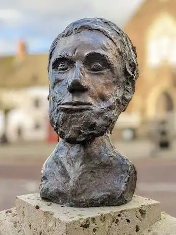 Alfred Russel Wallace Sculpture