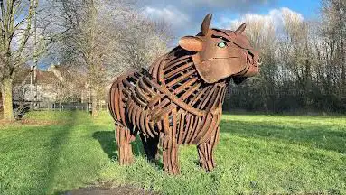 Canterbury Bull Sculpture