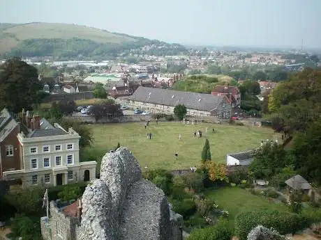 Castle Bowling Green grey plaque