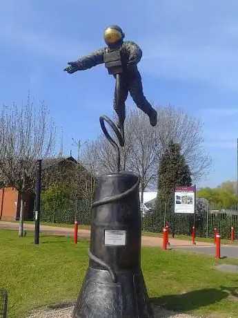 The Pioneer statue (Astronaut statue)