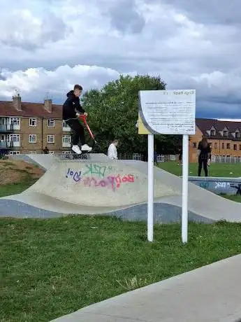 Kings Heath Skatepark.