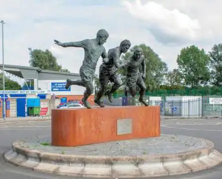 Public Art: Football Sculpture