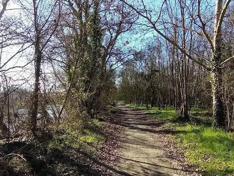 Parcours vélos et piétons Ginestous -Sesquieres