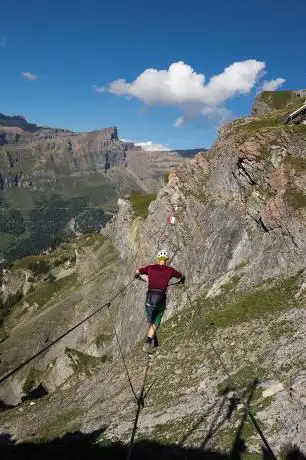 Erlebnisklettersteig Gemmi Leukerbad