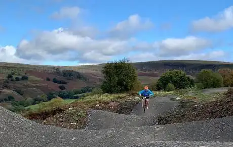 Double Dares Pump Track at Dare Valley Gravity Family Bike Park