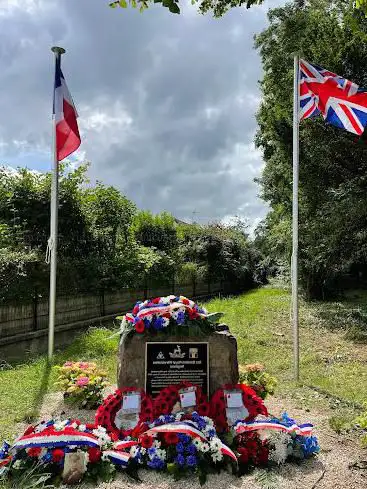 Royal Warwickshire Regiment Lébisey Memorial Plaque