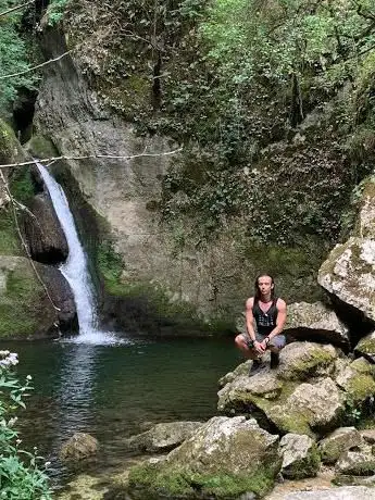 Cascata e laghetto del Mulino Stiffe