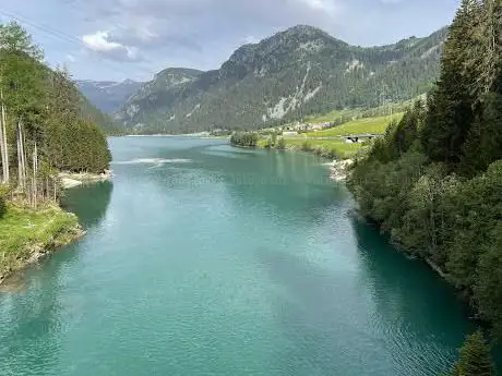 Hinterrhein See bei Splügen