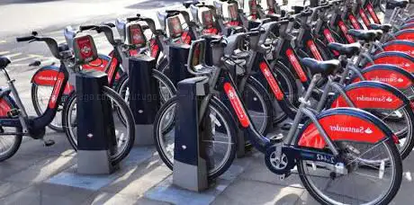 Santander Cycles: Wellington Road  St. John's Wood